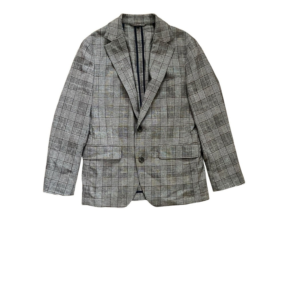 Bonobos Jetsetter Unconstructed Italian Wool Cashmere Linen Blazer Slim Fit 36S